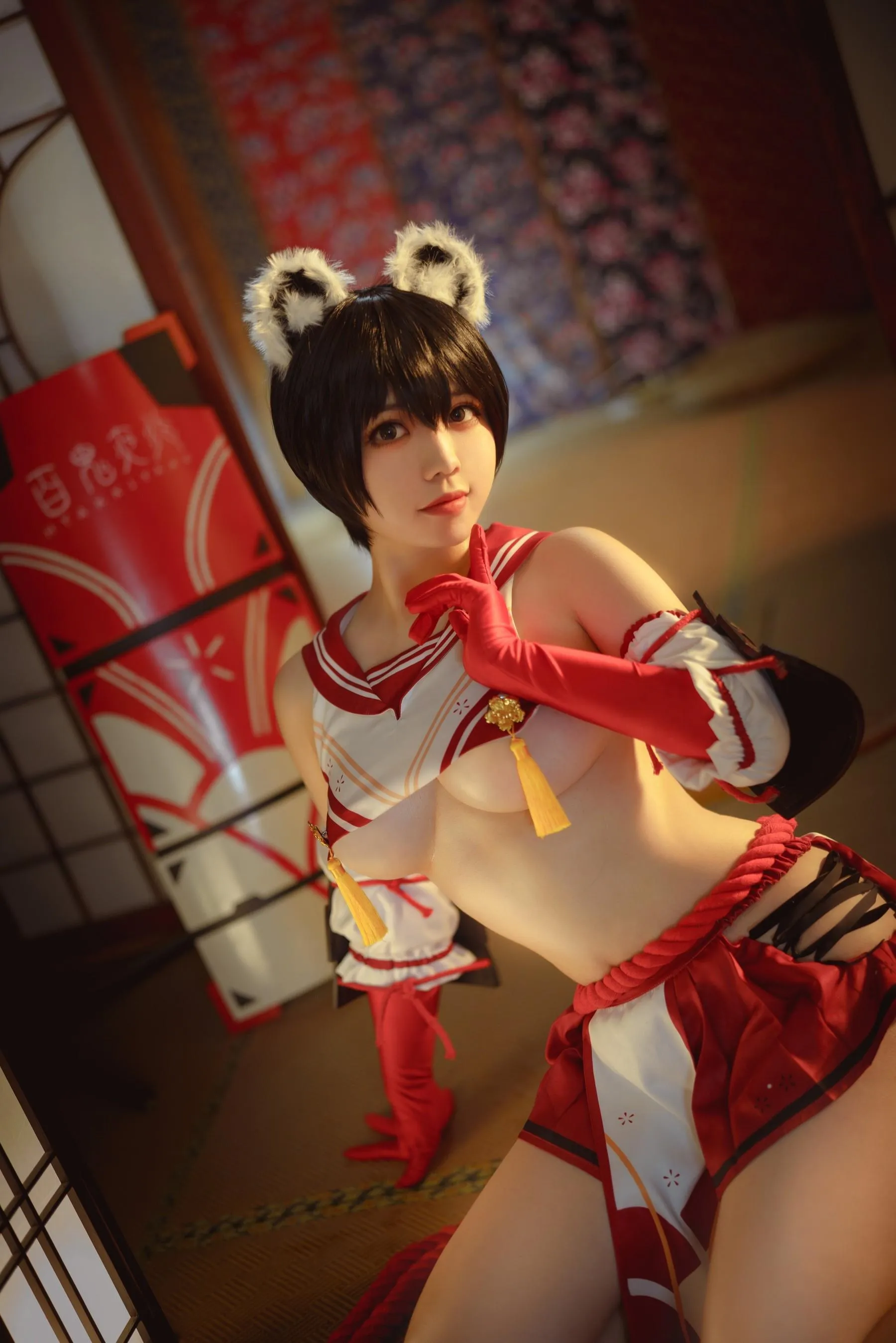 啊日日_Ganlory – NO.13 椿 [30P]插图3